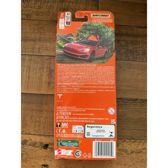 Matchbox Tesla 20th Anniversary 5-Car Set Die-Cast Lot Roadster S 3 X Y Models - Picture 2 of 3